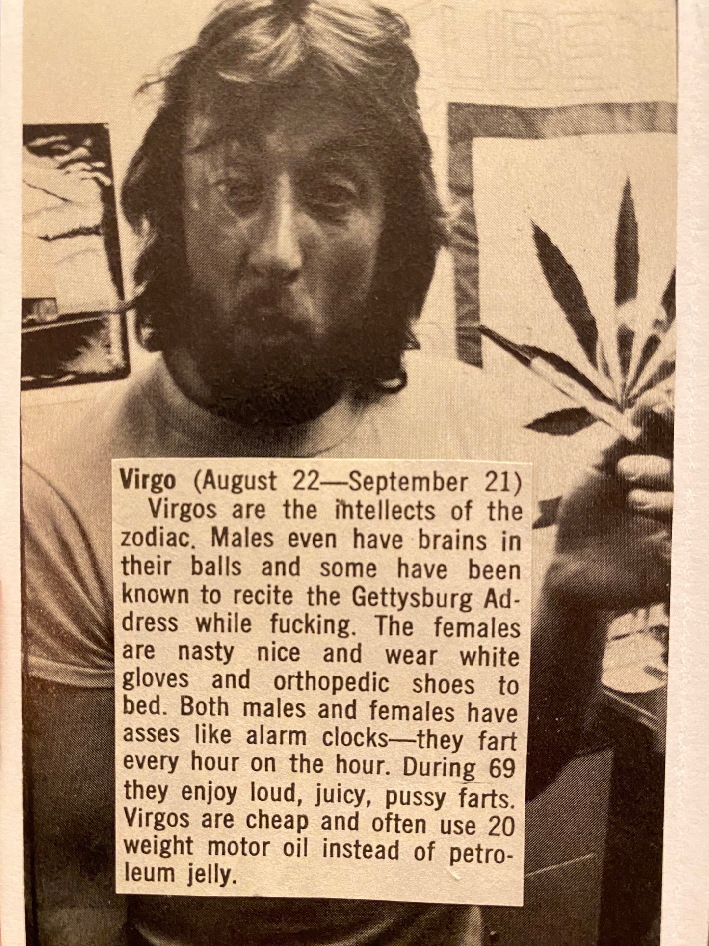 Dusty Sage's Asstrology CANCER / LEO / VIRGO