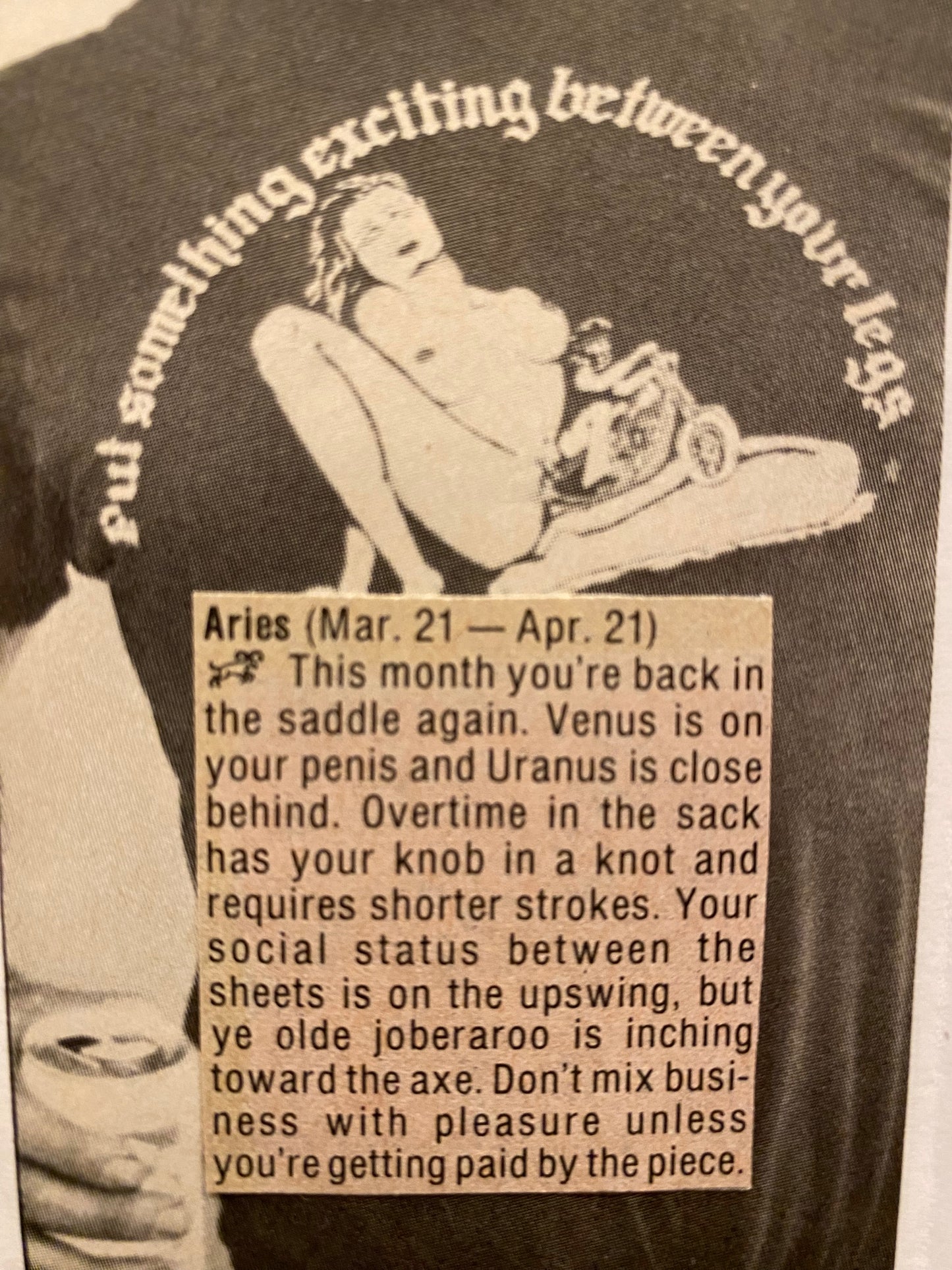 Dusty Sage's Asstrology ARIES / TAURUS / GEMINI